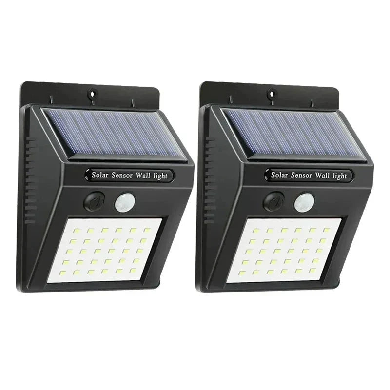 Solar-Powered Outdoor Motion Sensor Led Wall Light