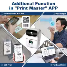 Mini Impresora Térmica Portátil Bluetooth